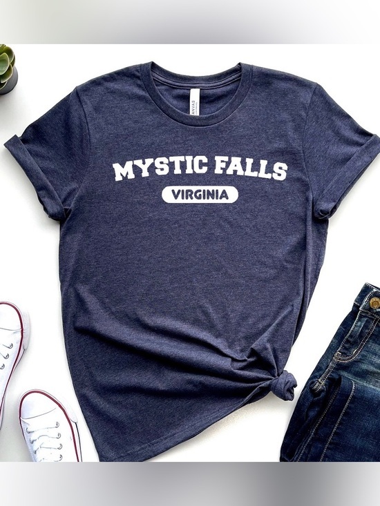 vampire diaries Tops - Mystic Falls T shirt
